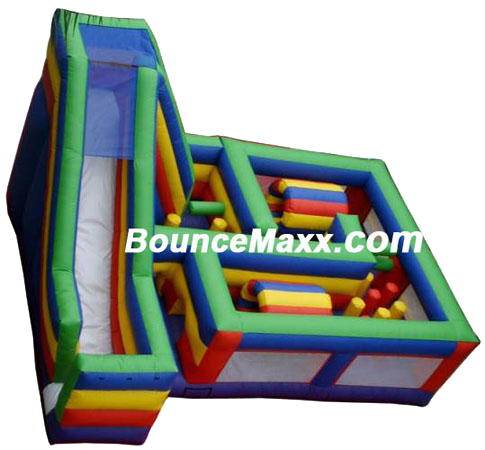 West Virginia Spacewalk Moonwalk Moonbounce - Bounce House Obstacle Course (485x450)