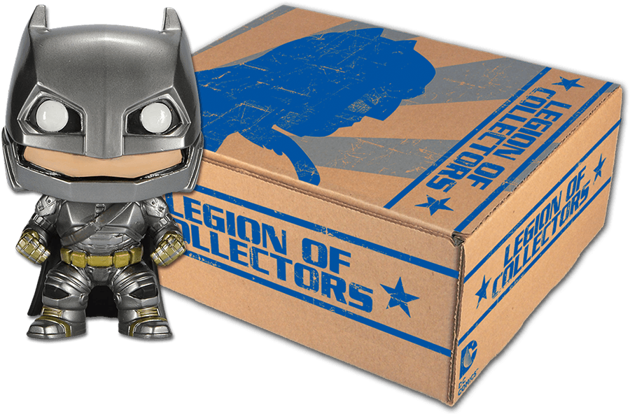 Dc Comics Monthly Subscription - Batman V Superman Funko Pop Armored Batman (900x592)