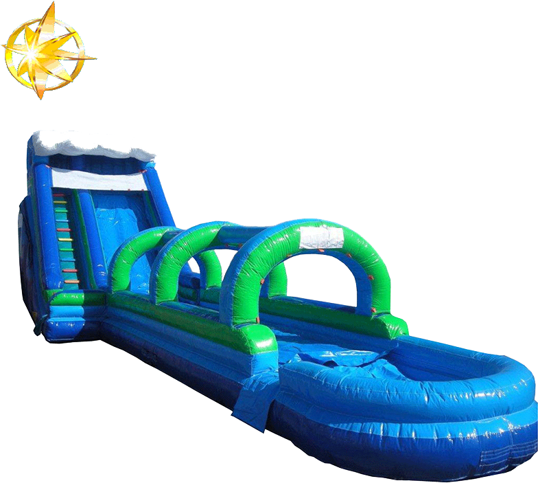 Backyard Inflatable Water Slides - Slip And Slide (800x800)