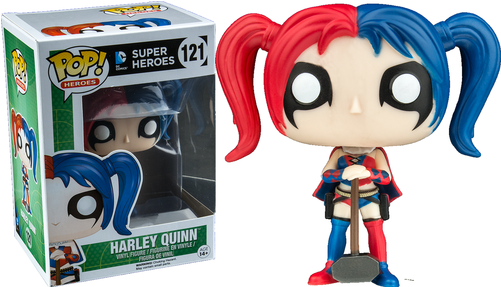 Dc Comics - Harley Quinn - Harley Quinn Pop Figure (600x600)