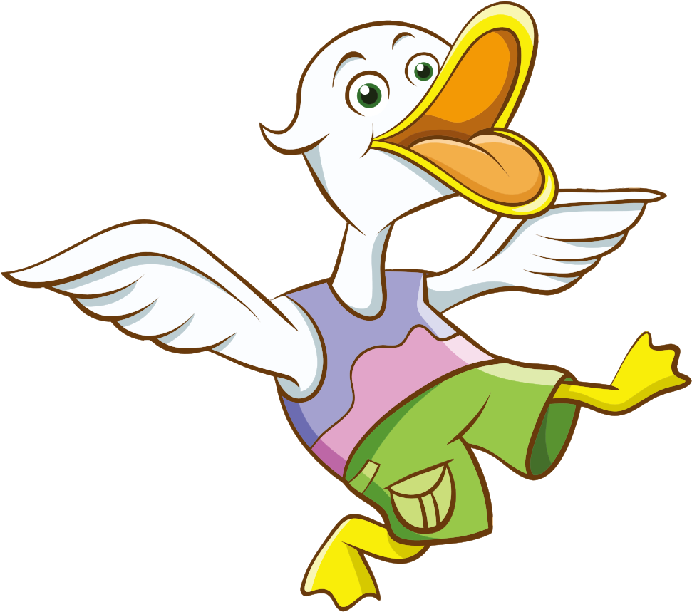 Clip Art Details - Cartoon Pictures Of Ducks (1000x884)