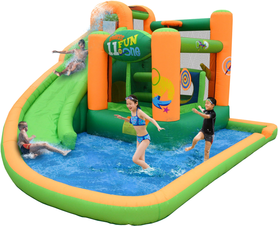 Why Buy An Inflatable Water Slide - Bounce House Water Slide (1024x827)