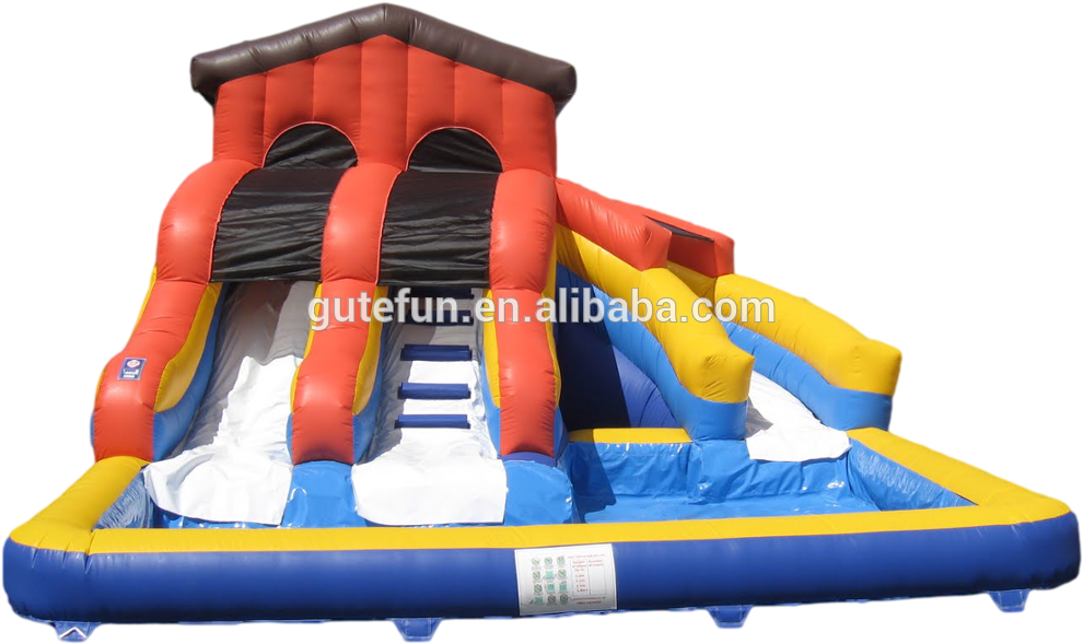 Small Size Water Park Kids Play Cyclone Inflatable - Inflatable (1000x598)