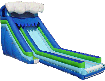 Water Slides Cartoon Png (438x339)