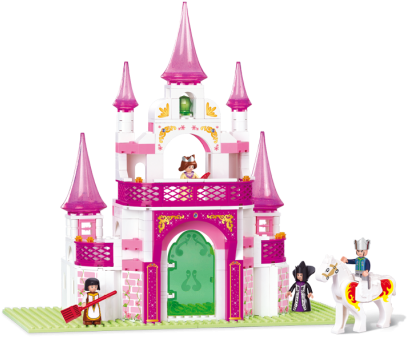 Lego Girls Castle - Sluban Dream Palace Building Set (480x343)