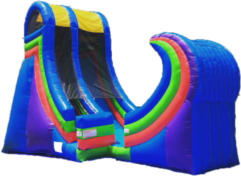 Partytime Inflatable Rents All Of Your Inflatable Needs - Inverted Half Pipe (503x377)