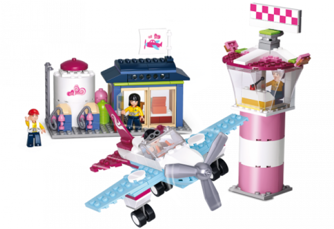 Конструктор Girl Is Dream Fantasy Flying Club 284pcs - Sluban Building Blocks Girl's Dream (650x650)
