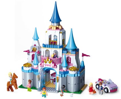 Sluban Play Palace M38-b0610 - Sluban Building Blocks Girl's Dream (500x343)