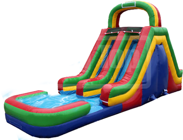 18 Ft Water Slide And Slip N Slide Combo - Playground Slide (740x493)