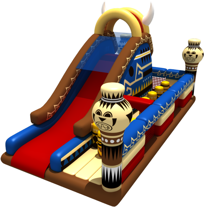 Water Slide Jumping Castle, Water Slide Jumping Castle - Inflatable (800x800)