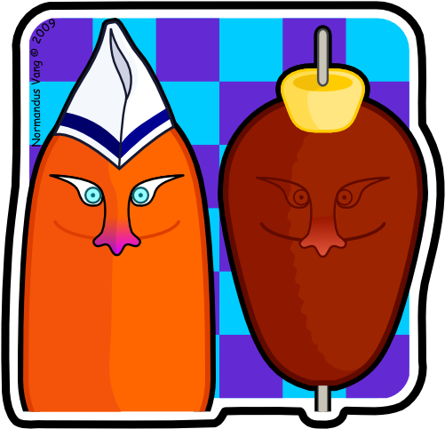 Tacos Al Pastor By Normandus-vang - Tacos Al Pastor By Normandus-vang (500x500)