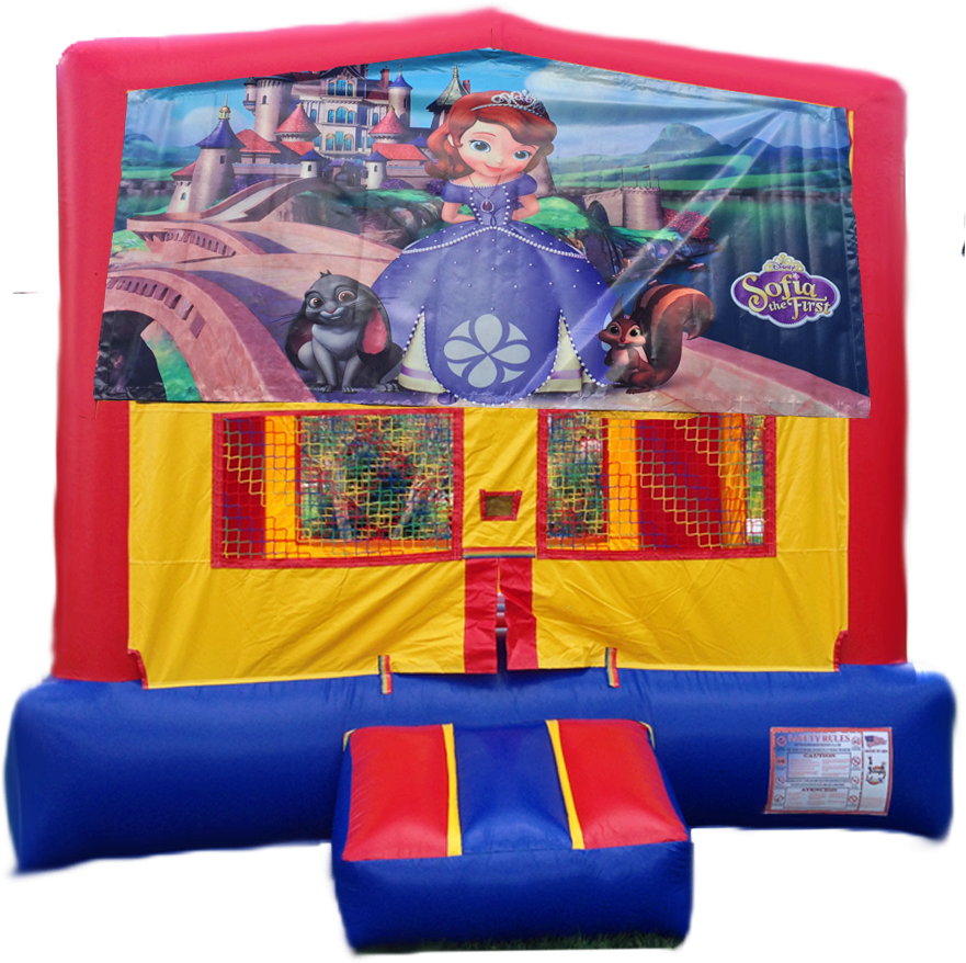 17'l X 17'w X 20'h Actual Size - Inflatable Castle (900x900)