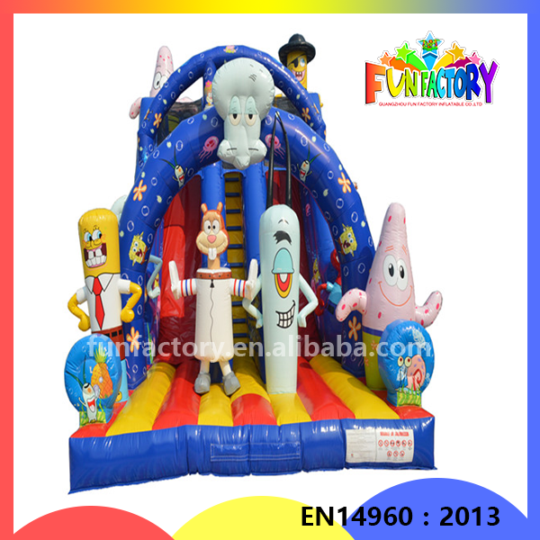Big Inflatable Slide,christmas Inflatable Water Games,dry/wet - Inflatable (600x600)