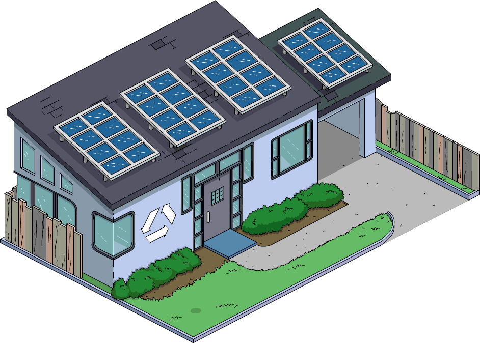 Self Reliant House - The Simpsons (942x674)