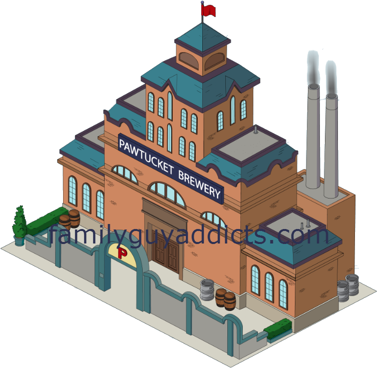 Pawtucket Brewery Repaired - Family Guy The Quest For Stuff Buildings (780x760)