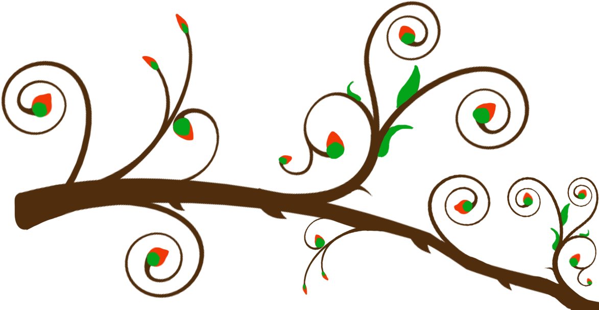 Branch Clipart Png - Tree Branch Vector Png (1305x680)