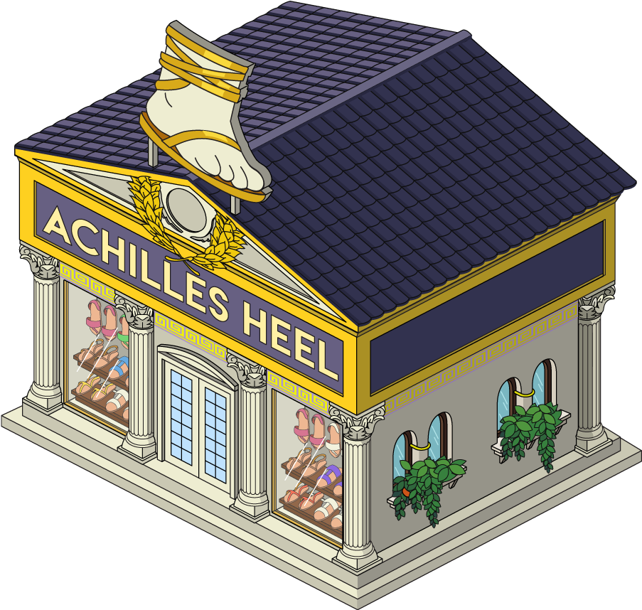 Achilles' Heel Sandal Shop - Achilles' Heel (963x943)