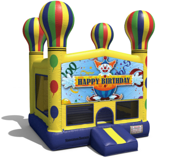 Rent A Fun Bounce House For Your Next Birthday Party, - Inflatable (370x330)