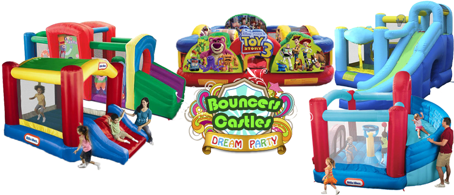 Summer Slide Bouncer - Little Tikes - Shady Jump 'n Slide Bouncer (950x400)