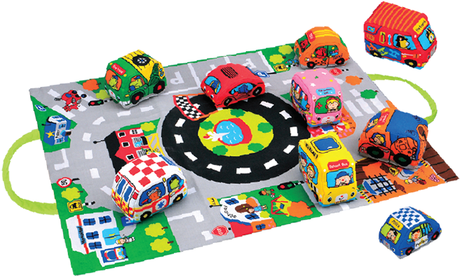 Take Along Play Set - K's Kids K Kids Cars In Town (700x700)