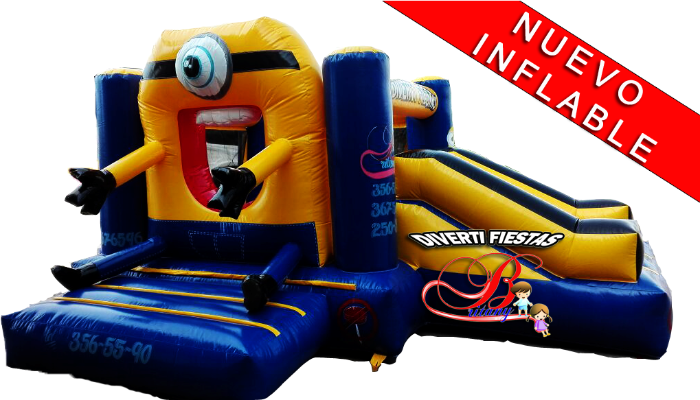 Minions 4 X 5 Mts - Inflatable (1040x584)