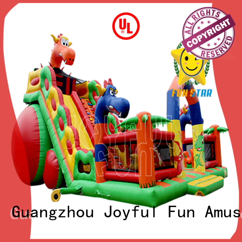 Joyful Fun Brand Big Inflatable Fun City Inflatable - Playground (500x500)