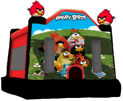 Angry Birds Moonbounce - Angry Birds Mighty Eagle (404x332)