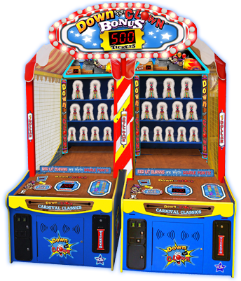 Down The Clown - Down The Clown Arcade Sizes (555x400)