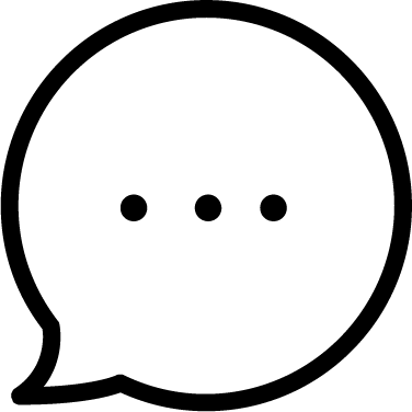 Speech - Chat Icon Png (376x376)