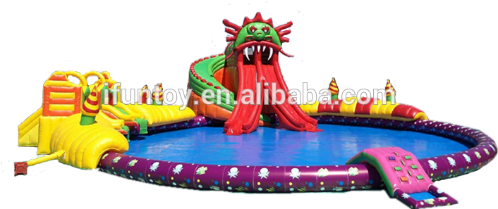 Hotel Inflatable Water Island /floating Water Park - Inflatable (705x705)