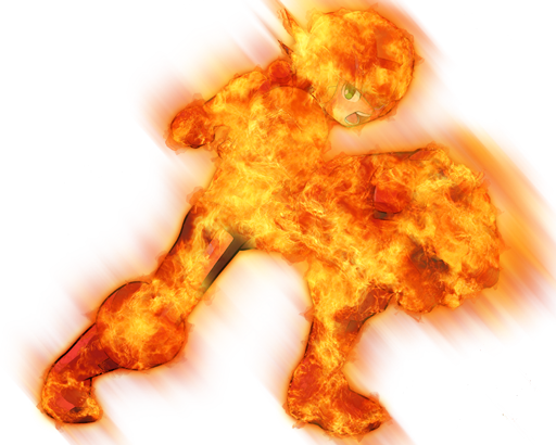 Fire - Cartoon Fire Effects Transparent (512x410)