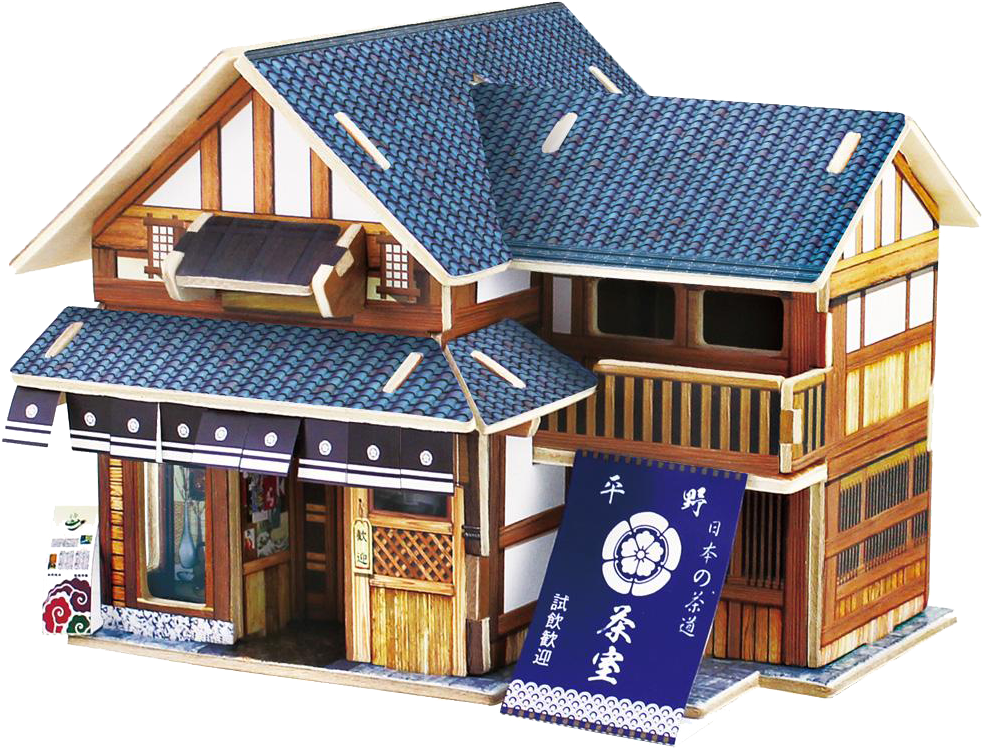 Japan Jigsaw Puzzle Puzz 3d Wood Model Building - 3d Three-dimensional Puzzle World Customs-japan Series (1000x1000)