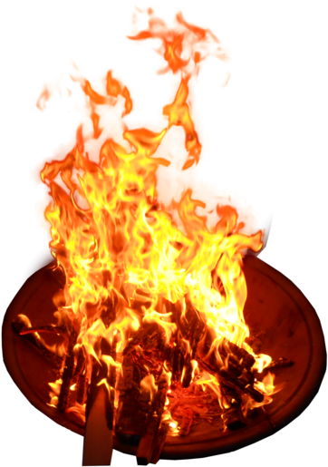 Fire Effect Png Download Image - Campfire Png (900x675)