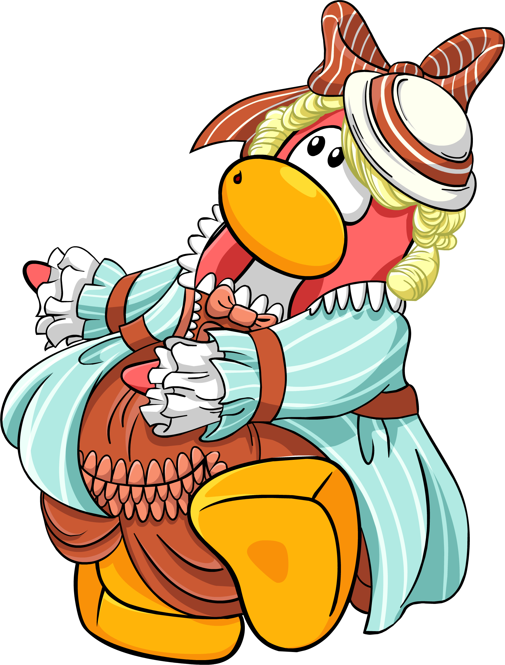 Follow Me Postcard 3 - Cartoon (1745x2298)