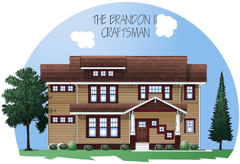 Craftsman House - House Designs And Floor Plans (900x720)