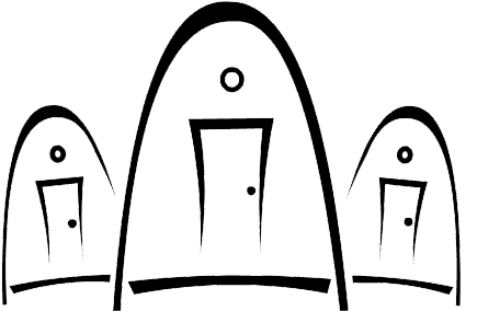 Happy Holidays From - Line Art (450x302)