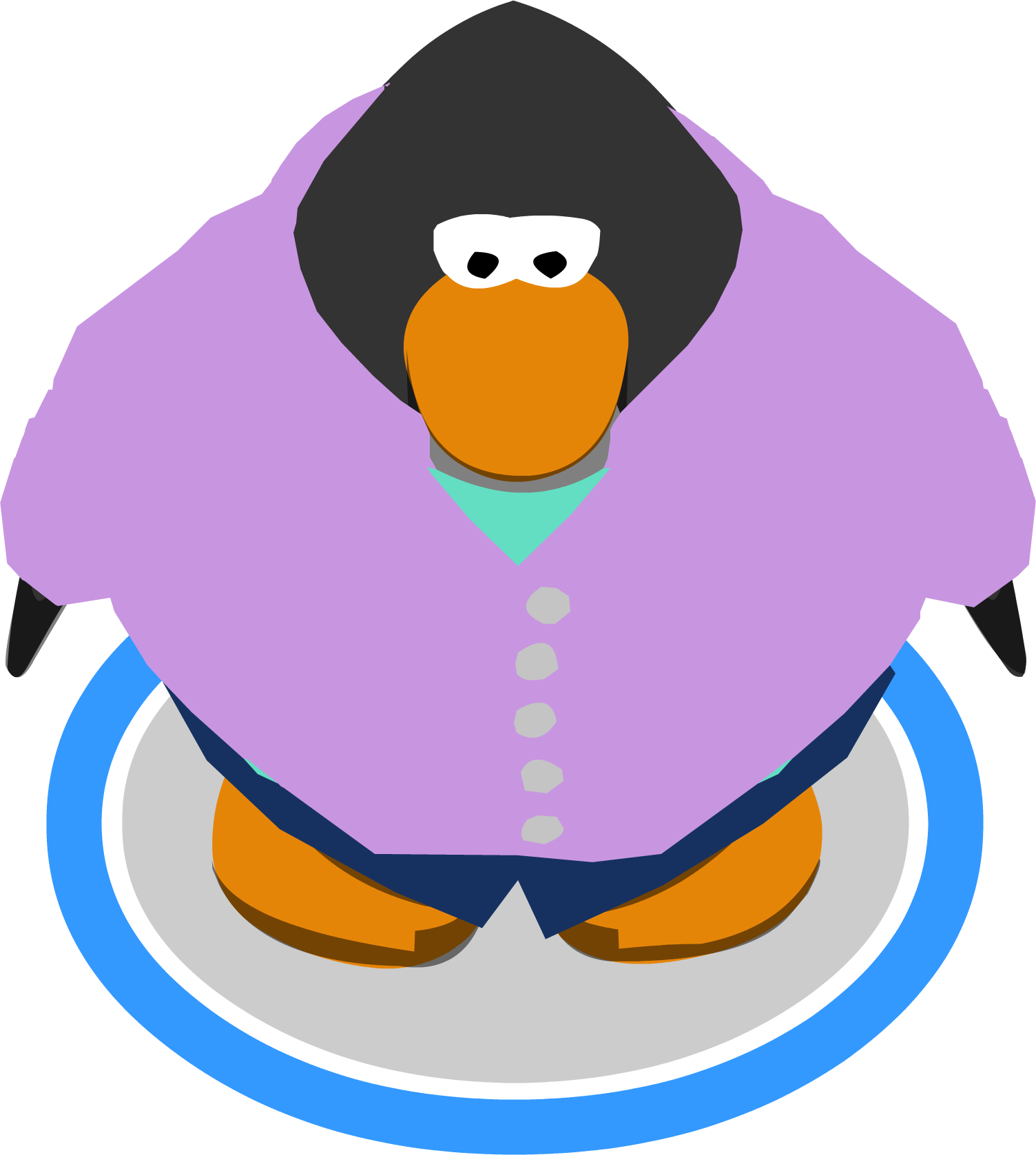 Back To School Outfit In Game - Club Penguin Shutdown Serie (1504x1677)