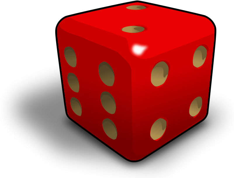 Dice 2 Png Images - Ludo Dies (800x622)