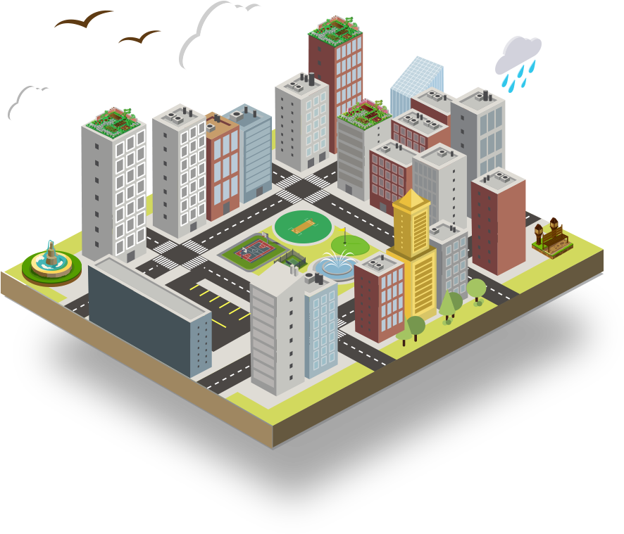 Luxurious Residential Property In India - Mixed Use Development Diagram (892x765)