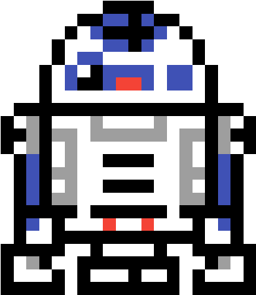 Pixel Art Star Wars (592x592)