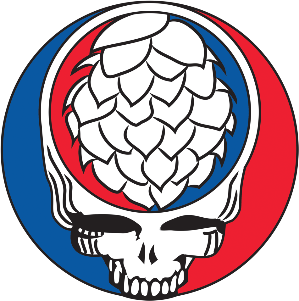 Follow Me Via - Grateful Dead Steal Your Face (1000x1006)