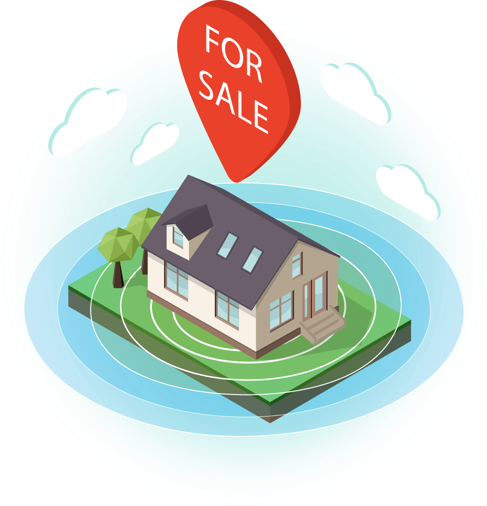 Real Estate Website Design Company - House (1000x1040)