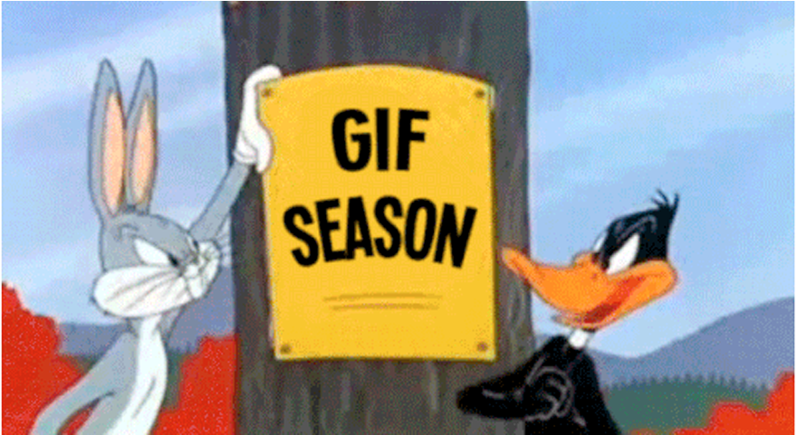 30 Godina Gif A - Duck Season Rabbit Season Memes (1110x480)