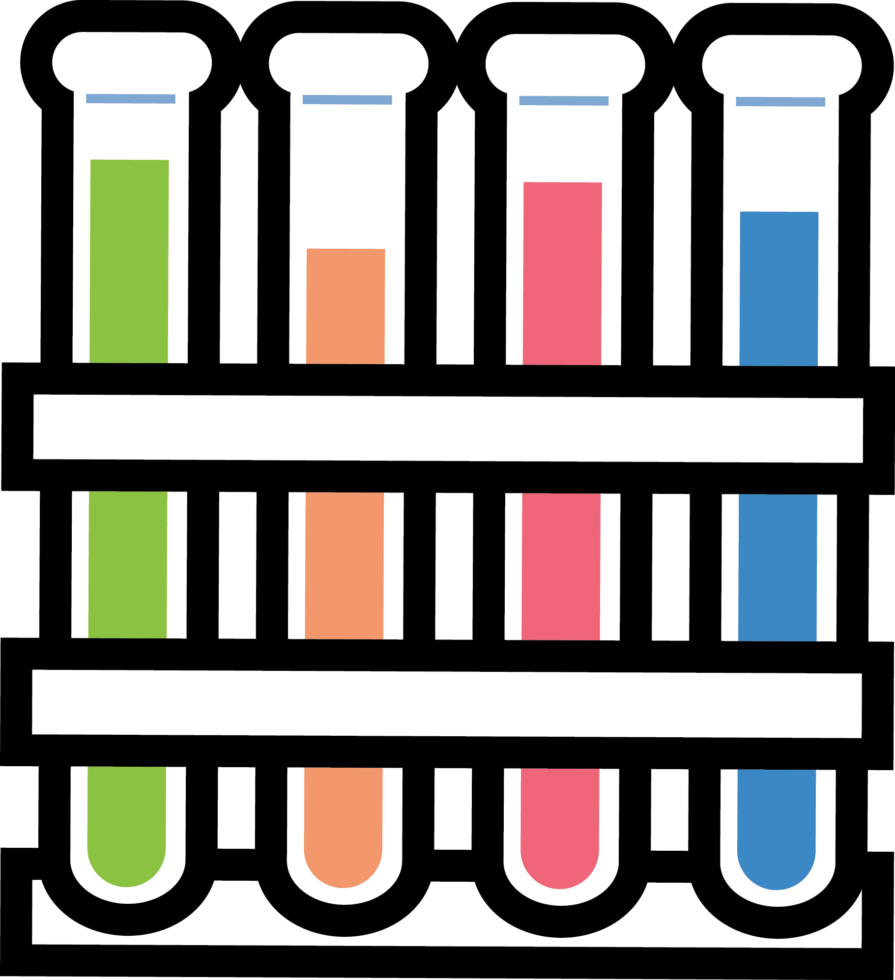 Pictures Of Test Tubes - Beakers And Test Tubes Clipart (1821x1994)