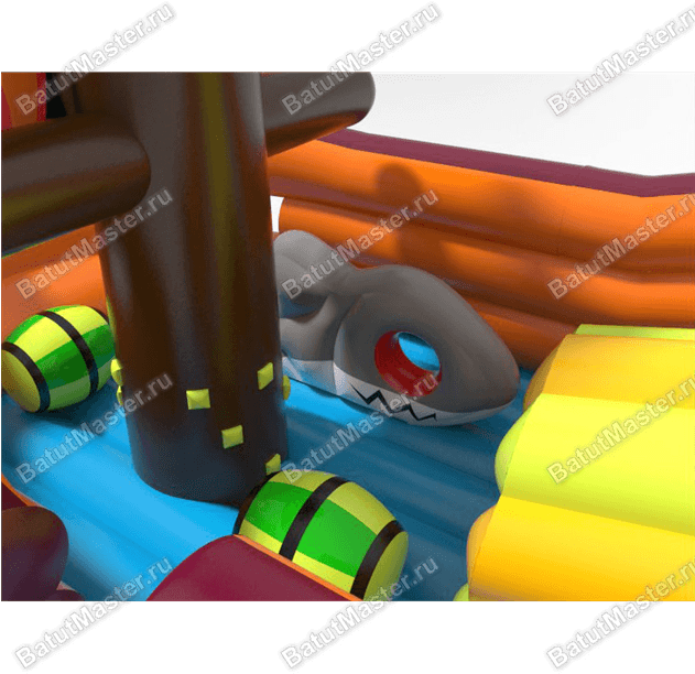 Надувной Батут "пират" - Inflatable (630x630)