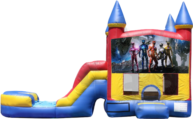 Combo Castle Slide Power Rangers $130 - Brian Tyler Power Rangers (score) / O.s.t. Vinyl Record (800x450)