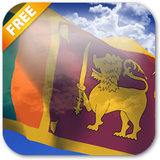 3d Sri Lanka Flag Lwp - 3ft X 2ft Small Sri Lanka Flag (512x512)