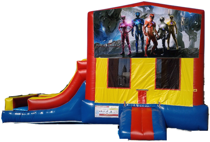 2 Lanes Side Slide Jumper Power Rangers $180/day - Brian Tyler Power Rangers (score) / O.s.t. Vinyl Record (700x525)