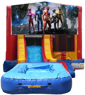 Water Slide Combo Front Jumper Power Rangers $180/day - Brian Tyler Power Rangers (score) / O.s.t. Vinyl Record (360x480)