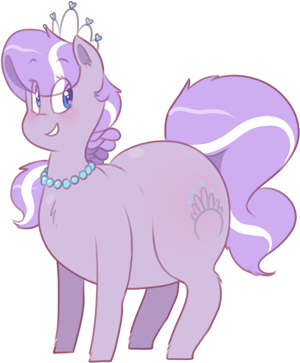 Secretgoombaman12345, Diamond Tiara, Fat, Fusion, Fusion - Cartoon (633x738)